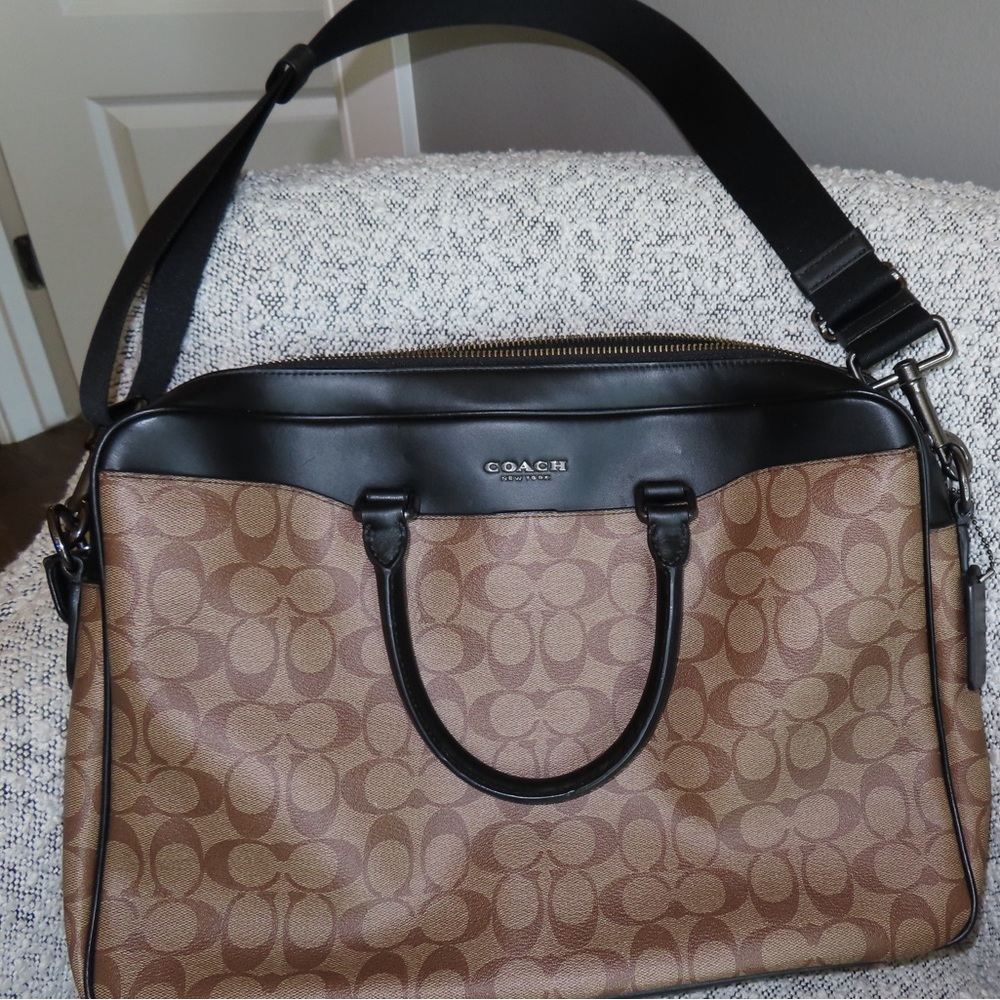 Coach Laptop Work Bag